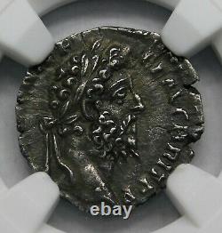 NGC XF Commodus. Outstanding Denarius. Son of Marcus Aurelius. Roman Silver Coin