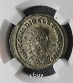 NGC XF Diocletian Victory Jupiter 284-305 AD Rare Ancient Roman Coin Silver