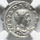 Ngc Xf Julia Maesa 218-224, Roman Empire Grandmother Of Elagabalus Denarius Coin