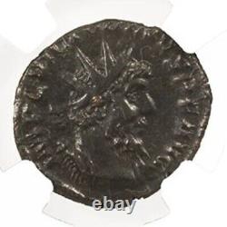 NGC XF Roman AE of Victorinus (AD269-271) NGC Ancients Roman Coin