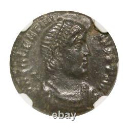 NGC (XF) Roman AE3 of Valentinian I (AD 364 -375) NGC Ancients Certified Coin