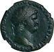 Nero (ad 54-68) Roman Ae Bronze Dupondius Coin Flying Victory Ric 198 Ngc