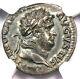 Nero Ar Denarius Roman Silver Coin 54-68 Ad Certified Ngc Au Rare Grade