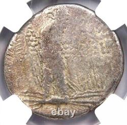 Nero AR Tetradrachm Silver Roman Antioch Coin 54-68 AD Certified NGC Fine