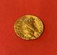 Nero Gold Coin Aureus 19 Mm, 7.11g, Rome, C. Nero As Caesar/ Salus. Roman Coin