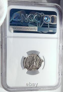 ORBIANA Severus Alexander Wife Rome Ancient Silver Roman Coin NGC MS i81813