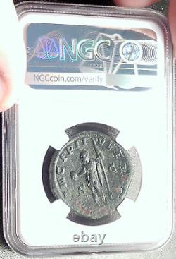 PHILIP II as Caesar Original Ancient 244AD Rome Sestertius Roman Coin NGC i68774