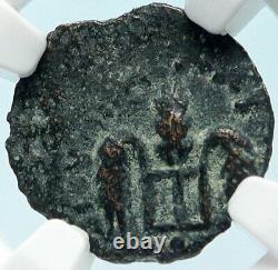 PONTIUS PILATE Tiberius Jerusalem JESUS CHRIST Crucifixion Roman Coin NGC i83963