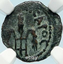 PONTIUS PILATE Tiberius Jerusalem JESUS CHRIST Crucifixion Roman Coin NGC i83971