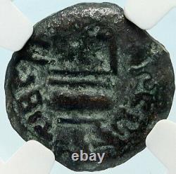 PONTIUS PILATE Tiberius Jerusalem JESUS CHRIST Crucifixion Roman Coin NGC i83971
