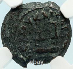 PONTIUS PILATE Tiberius Jerusalem JESUS CHRIST Crucifixion Roman Coin NGC i83975