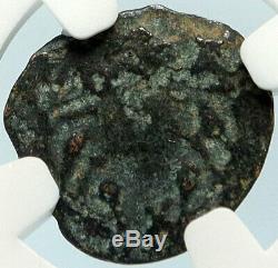 PONTIUS PILATE Tiberius Jerusalem JESUS CHRIST Crucifixion Roman Coin NGC i84428
