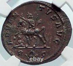 PROBUS on HORSE Authentic Ancient 279AD Rome Genuine Roman Coin NGC i81840