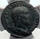 Pupienus 238ad Rome Sestertius Authentic Ancient Roman Coin Victory Ngc I58220