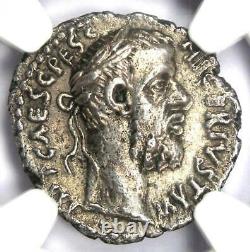 Pescennius Niger AR Denarius Roman Silver Coin 193-194 AD Certified NGC AU