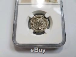 Philip I Roman Empire 244-249 AD NGC CH XF Double Denarius Ancient Angel Coin