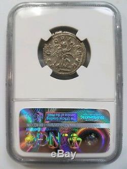 Philip I Roman Empire 244-249 AD NGC CH XF Double Denarius Ancient Angel Coin