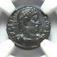 Roman Empire Contans Ad 337-350 Ae4 Emperor With Spear, Shield Au Ngc Ancient Coin