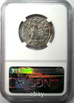 Roman Antioch Hostilian BI Tetradrachm Coin 251 AD Certified NGC AU Rare