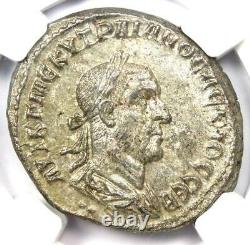 Roman Antioch Trajan Decius BI Tetradrachm Coin 249-251 AD NGC Choice AU