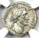 Roman Antoninus Pius Ar Denarius Silver Coin 138-161 Ad. Certified Ngc Choice Xf