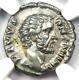 Roman Antoninus Pius Ar Denarius Silver Coin 138-161 Ad. Certified Ngc Xf (ef)