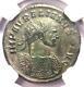 Roman Aurelian Bi Double-denarius Coin (270-275 Ad) Certified Ngc Ms (unc)
