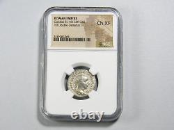 Roman Coin Gordian III AD 238-244 Silver Double Denarius NGC Choice Extra Fine