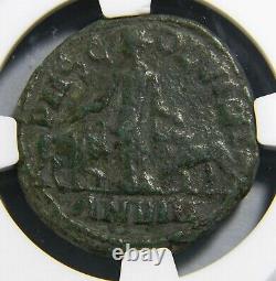 Roman Coin Moesia Viminacium 247 AD Year 8 Sestertius Philip I NGC VF Smoothing