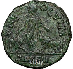 Roman Coin Moesia Viminacium 248 AD Year 9 Sestertius Philip I NGC VF Smoothing