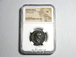 Roman Coin Vespasian / Roma 69-79 AD Æ Dupondius NGC Very Fine