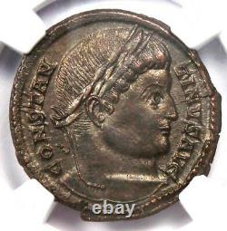Roman Constantine I BI Nummus AE3 Coin (307-337 AD) Certified NGC MS (UNC)