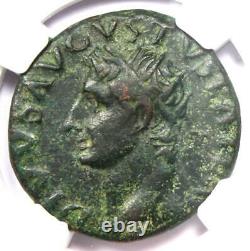 Roman Divus Augustus AE As Coin under Tiberius 22-30 AD NGC Choice VF