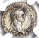 Roman Domitian Ar Denarius Silver Coin 81-96 Ad Certified Ngc Choice Xf (ef)
