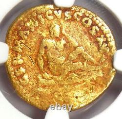 Roman Domitian Gold AV Aureus Germania Mourning Coin 81-96 AD NGC VG