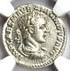 Roman Elagabalus Ar Denarius Coin 218-222 Ad Certified Ngc Choice Au