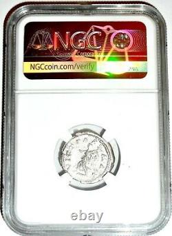 Roman Emperor Silver Denarius of Caracalla Coin NGC Certified VF & Story