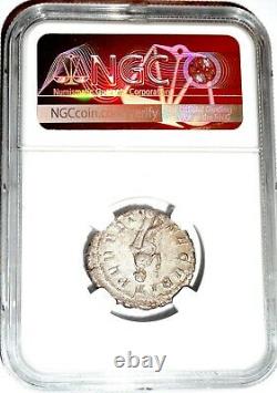 Roman Emperor Silver Denarius of Gordian III Coin NGC Certified AU & Story