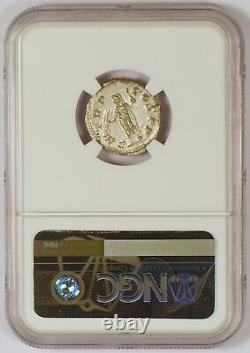 Roman Empire AD 222-235 Denarius Ancient Coin for Severus Alexander, NGC ChAU