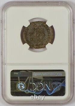 Roman Empire AD 305-311, BI Nummus Ancient Coin for Galerius, NGC Graded XF