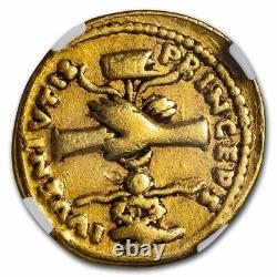 Roman Empire AV Aureus Domitian (81-96 AD) Ch F NGC (RIC II 1080) SKU#253922