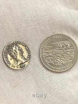 Roman Empire Domitian AD 81-96 AR Denarius Silver Coin