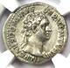 Roman Empire Domitian Ar Denarius Silver Coin 81-96 Ad Certified Ngc Xf (ef)