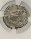 Roman Empire Emperor Trajan Denarius Ad 98-117 Ancient Silver Coin Ngc Ch Vf