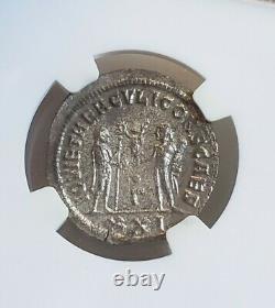 Roman Empire Galerius Aurelianinus NGC MS 5/4 Ancient Coin