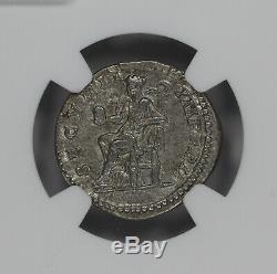 Roman Empire Geta Ad 209-211 Denarius Ngc Ancient Coin Choice Xf(38008)
