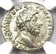 Roman Empire Marcus Aurelius Ar Denarius Coin 161-180 Ad Certified Ngc Xf (ef)