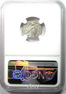Roman Empire Marcus Aurelius AR Denarius Coin 161-180 AD Certified NGC XF (EF)