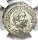 Roman Empire Maximinus I Ar Denarius Coin 235-238 Ad Certified Ngc Au