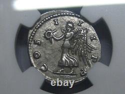 Roman Empire Sept. Severus Denarius Ngc Ch Vf Ad 193-211 Laodicea Ancient Coin